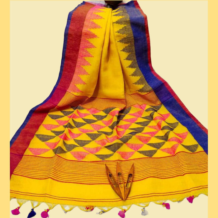Avantika Pure Linen Saree