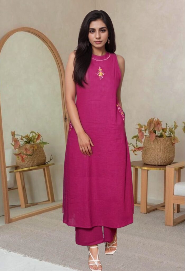 Mridula Embroidered Kurta Set – Elegant Ethnic Outfit for Every Occasion - Image 2