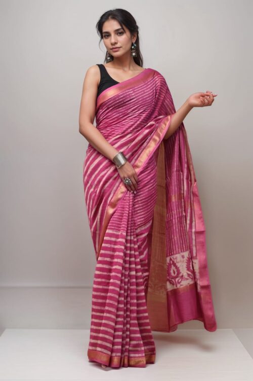 Maheshwari silk saree