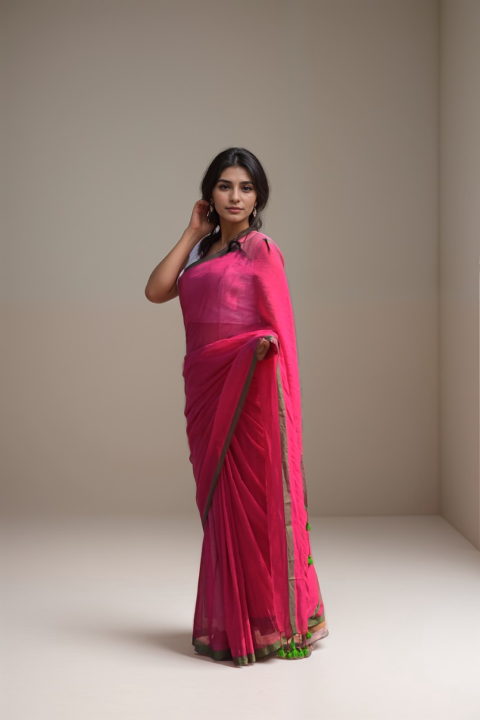 Mul Cotton Saree