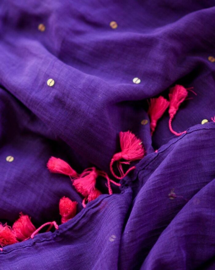 Komal Sitaare Mul Cotton Saree - Image 9