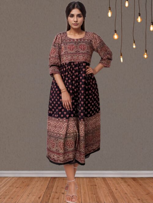 Cotton Printed Dress