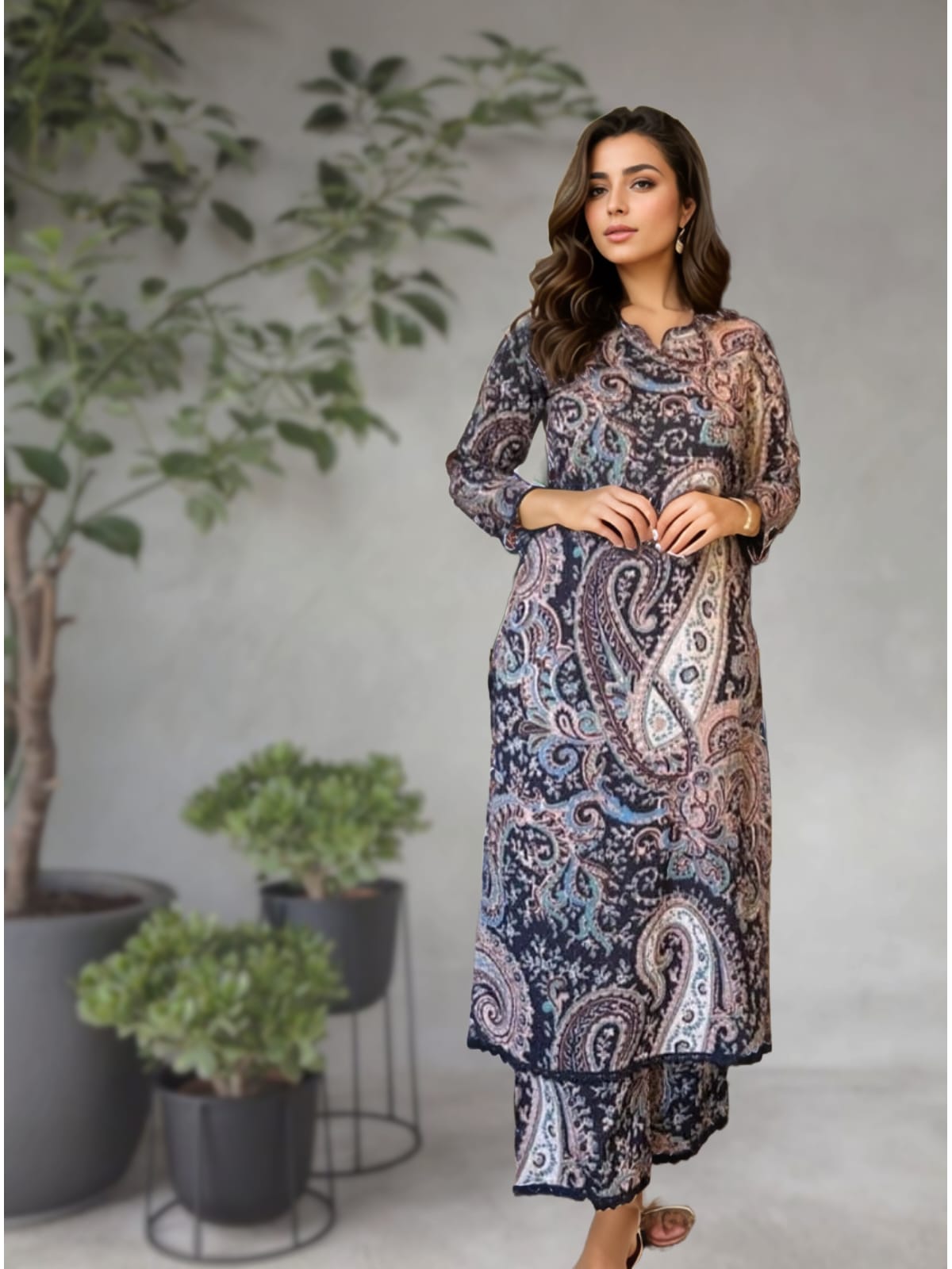 Cotton Printed Kurta Set, mridula, cotton co ord set, co ord set, kurta set, coton printed kurta set, office wear